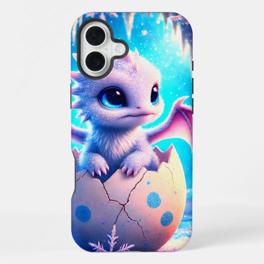 Coque iPhone 16 Plus Étui de téléphone Dragon Bébé (Verso)