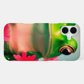 Coque iPhone 16 Plus Étui de téléphone en forme de grenouille artistiqu (Verso Horizontal)