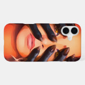Coque iPhone 16 Plus Étui de téléphone Mains Maléfiques (Verso Horizontal)