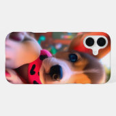 Coque iPhone 16 Plus Étui de téléphone pour chiot mignon (Verso Horizontal)
