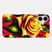 Coque iPhone 16 Plus Étui de téléphone Rose Art (Verso Horizontal)
