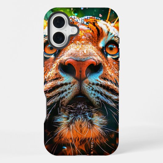 Coque iPhone 16 Plus Étui de téléphone Tigre (Verso)