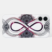 Coque iPhone 16 Plus Étui iPhone 16 Plus Mandala d'Amour Infini – Moder (Verso Horizontal)