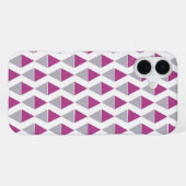 Coque iPhone 16 Plus Étui iPhone à motif triangle géométrique moderne (Verso Horizontal)