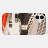 Coque iPhone 16 Plus Étui iPhone à thème de hockey sur glace (Verso Horizontal)