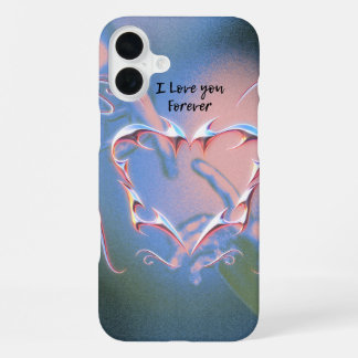Coque iPhone 16 Plus Étui iPhone Case-Mate « Je t'aime pour toujours »