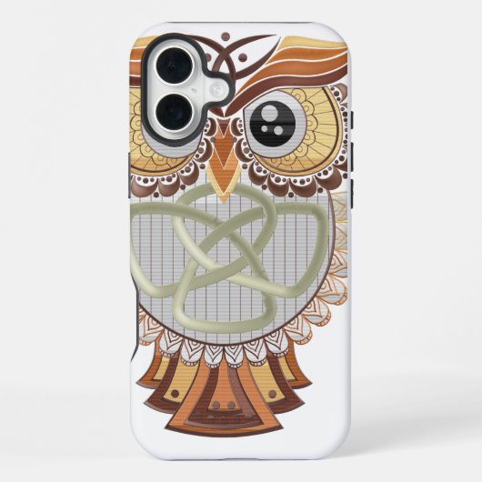 Coque iPhone 16 Plus Étui iPhone Chouette (Verso)