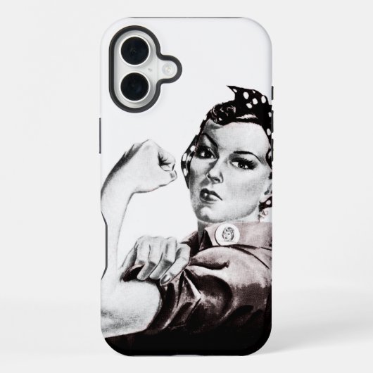 Coque iPhone 16 Plus Étui iPhone Rosie la riveteuse Case-Mate (Verso)