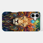 Coque iPhone 16 Plus Étui pour iPhone 16 Lion (Verso Horizontal)