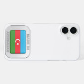 Coque iPhone 16 Plus Fabriqué en Azerbaïdjan (Verso Horizontal)