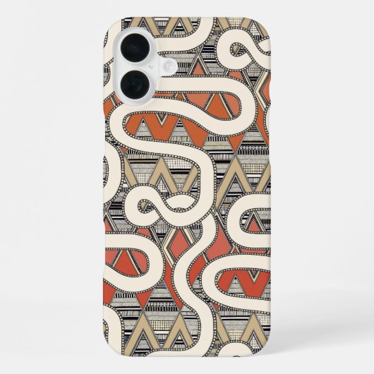 Coque iPhone 16 Plus feu RESA (Verso)