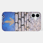 Coque iPhone 16 Plus Flèche jaune (Verso Horizontal)