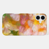 Coque iPhone 16 Plus Fleur Douce Peinte Abstraite (Verso Horizontal)