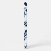 Coque iPhone 16 Plus Fleurs de aquarelle bleue (Côté gauche)