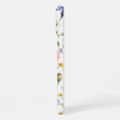 Coque iPhone 16 Plus Fleurs de Prairie Sauvage Aquarelle (Côté gauche)