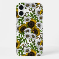 Fleurs de soleil et marguerites, jardin d'été 3