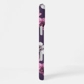 Coque iPhone 16 Plus Fleurs d'orchidée rose (Côté droit)