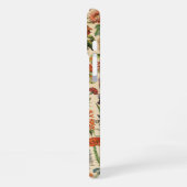 Coque iPhone 16 Plus Fleurs vintages (Côté gauche)