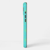 Coque iPhone 16 Plus Flore Néon (Côté gauche)