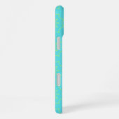 Coque iPhone 16 Plus Flore Néon (Côté droit)