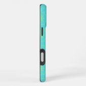 Coque iPhone 16 Plus Flore Néon (Côté droit)