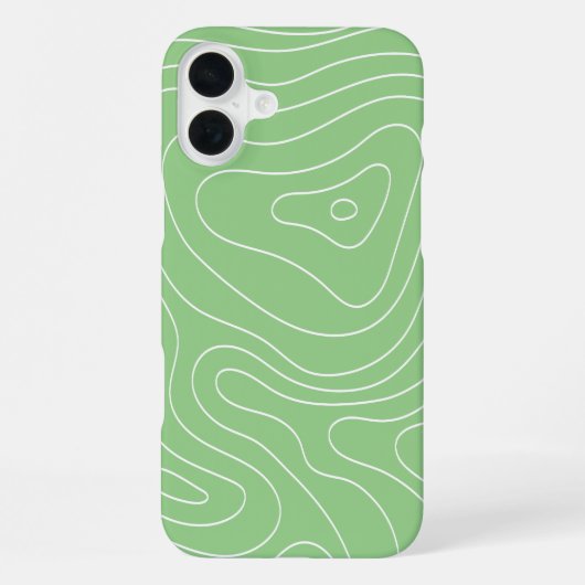 Coque iPhone 16 Plus Flux de contours de matchs (Verso)