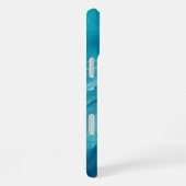 Coque iPhone 16 Plus Flux d'Océan Turquoise de Luxe (Côté droit)