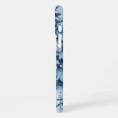 Coque iPhone 16 Plus Forêt couverte de neige (Côté gauche)