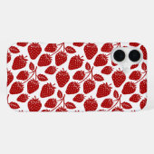 Coque iPhone 16 Plus Fraises (Verso Horizontal)