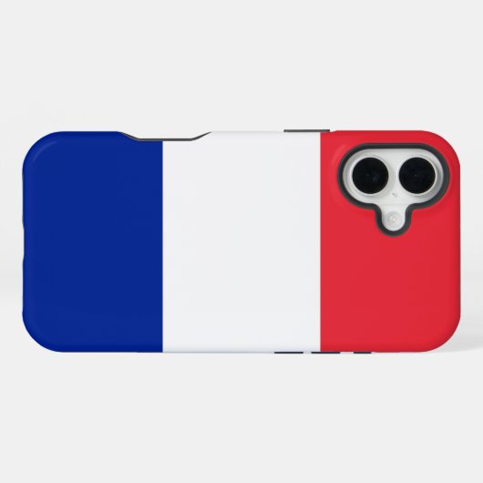 Coque iPhone 16 Plus France (Verso Horizontal)
