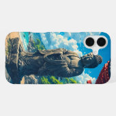 Coque iPhone 16 Plus Gardien de la côte (Verso Horizontal)