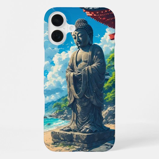Coque iPhone 16 Plus Gardien de la côte (Verso)