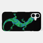 Coque iPhone 16 Plus Gecko vert (Verso Horizontal)
