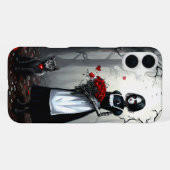 Coque iPhone 16 Plus Gothique Robot Girl (Verso Horizontal)