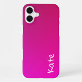 Coque iPhone 16 Plus Grace dans une ligne : Papillon Silhouette (Verso)