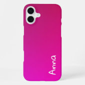 Coque iPhone 16 Plus Grace dans une ligne : Papillon Silhouette (Verso)