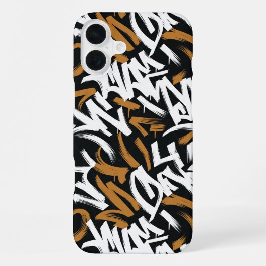 Coque iPhone 16 Plus "Graff Echo" (Verso)
