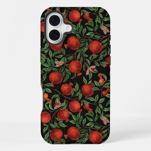 Coque iPhone 16 Plus Grenades et Moths Bella (Verso)