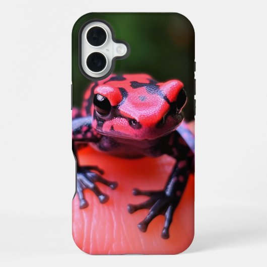Coque iPhone 16 Plus Grenouille Artsy (Verso)