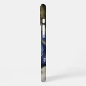 Coque iPhone 16 Plus Grenouille flèche empoisonnée bleue (Côté gauche)