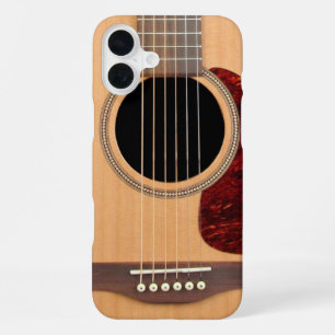 Coque iPhone 16 Plus Guitare acoustique Dreadnought 6 cordes
