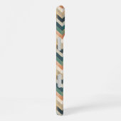 Coque iPhone 16 Plus "Harmonie de Chevron à Dégradé Pastel" (Côté droit)