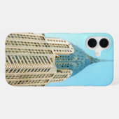 Coque iPhone 16 Plus haut de Chrysler (Verso Horizontal)