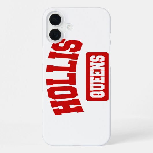 Coque iPhone 16 Plus Hollis, Queens, NYC (Verso)