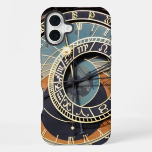 Coque iPhone 16 Plus Horloge Astronomique à Prague