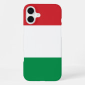 Coque iPhone 16 Plus Hungary Flag (Verso)