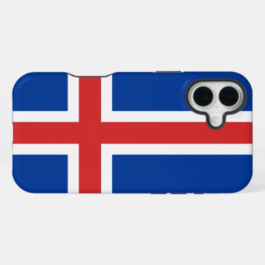Coque iPhone 16 Plus Iceland (Verso Horizontal)