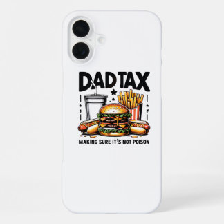 Coque iPhone 16 Plus Icône de nourriture de papa minime