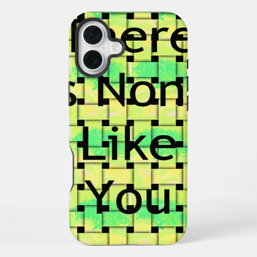 Coque iPhone 16 Plus Impression d'art Il n'y a personne comme toi (Verso)