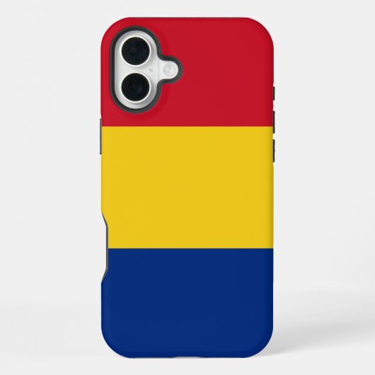 Coque iPhone 16 Plus Indicateur Roumanie (Verso)